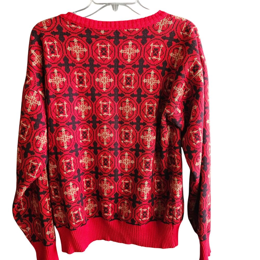 Vintage Townsley 70s acrylic sweater- size medium - Picture 4 of 6